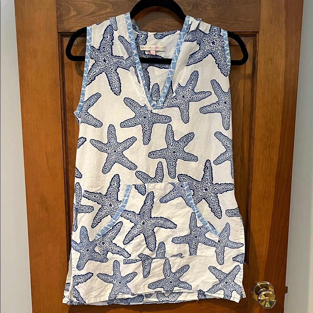 Barbara Gerwit Resort Wear Artisan Print Beach Tunic